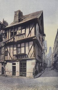Nantes, Oude huizen, rue de la Juiverie