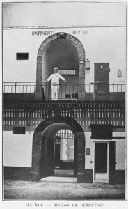 Nieuw-Caledonië, Isle of Nou, Huis van Detentie, uit La Depeche Coloniale, 1903 door French Photographer