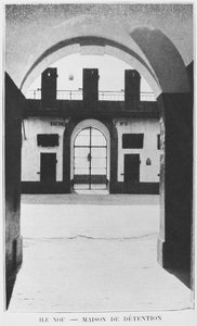 Nieuw-Caledonië, Isle of Nou, Huis van Detentie, uit La Depeche Coloniale, 1903 door French Photographer