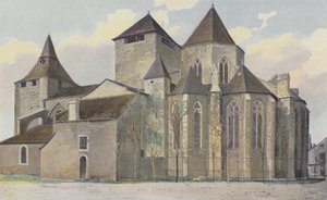 Oloron-Sainte-Marie, Sainte-Mariekerk, Zuidoostelijk geheel door French Photographer