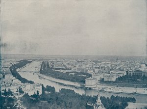 Panorama van Parijs, vanaf het Trocadero door French Photographer