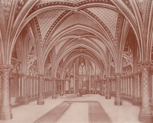 Parijs: Crypte van de Sainte Chapelle