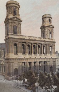 Parijs, Saint-Sulpice Kerk door French Photographer