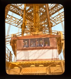 Parijs Expositie: Eiffeltoren, 1900 door French Photographer