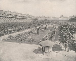 Parijs: Tuin van het Palais Royal