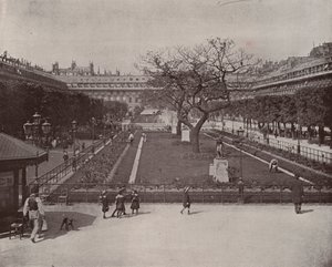 Parijs: Tuin van het Palais Royal door French Photographer