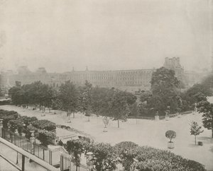 Parijs: Tuin tegenover het Tuilerieënpaleis door French Photographer