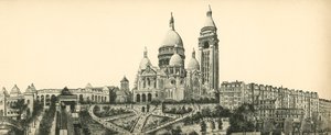 Parijs, De Basiliek van het Heilig Hart van Montmartre