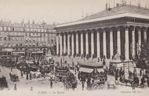 Parijs, La Bourse door French Photographer