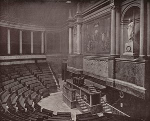 Parijs: Wetgevende Zaal, Kamer van Afgevaardigden door French Photographer