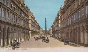 Parijs, Rue Castiglione door French Photographer