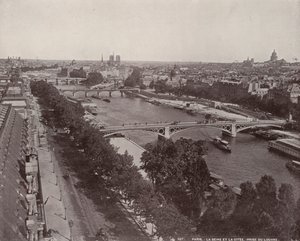 Parijs: Uitzicht op de Seine en Île de la Cité