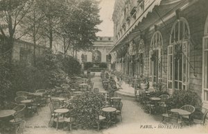 Patio van het Hotel Ritz, Parijs