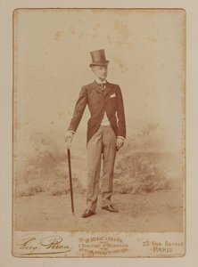 Foto uit een souveniralbum ter nagedachtenis aan Boni de Castellane