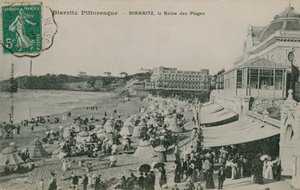 Pittoresk Biarritz - Biarritz, Koningin der Stranden door French Photographer