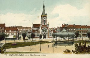 Place Turenne, Malo-les-Bains door French Photographer