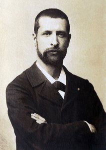 Portret van Alexandre Yersin door French Photographer