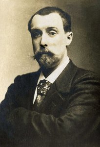 Portret van Alphonse Allais, Frans journalist, komiek en dichter