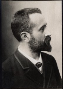 Portret van Alphonse Bertillon (1853-1914), Franse politieagent en biometrisch onderzoeker door French Photographer