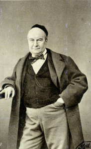 Portret van Charles Augustin Sainte Beuve, schrijver, journalist en literair criticus door French Photographer