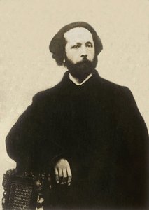 Portret van Edouard Lalo (1823-1892), Franse componist door French Photographer