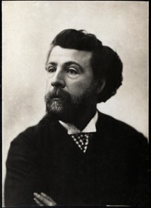Portret van Edouard Pailleron (1834-1899), Franse dichter en toneelschrijver door French Photographer