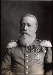 Portret van Frederik (Friedrich) I van Baden (1826-1907) door French Photographer