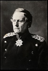 Portret van Helmuth Karl Bernhard von Moltke de Oudere (1800-1891), Duitse veldmaarschalk