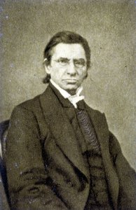 Portret van Maximilian Emile Littré (1801 - 1881) in 1869