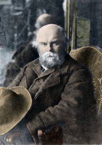 Portret van de dichter Paul Verlaine (1844-1896) door French Photographer