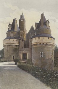 Rambures, Kasteel door French Photographer