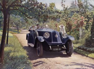 Renault, Torpedo "Sport", 40 PK 6 cilinders door French Photographer