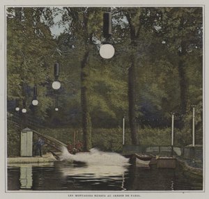 Achtbaan in de Jardin de Paris door French Photographer
