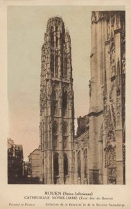 Rouen, Kathedraal Notre Dame door French Photographer