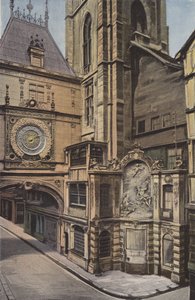 Rouen, Fontein van de Gros-Horloge