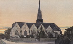 Saint-Andre, Kerk, Gevel Z door French Photographer