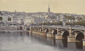 Saint-Cloud, algemeen uitzicht door French Photographer