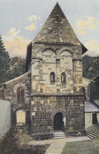 Saint-Dié, kerk Notre-Dame, westgevel