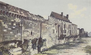 Saint-Émilion, Resten van de noordwestelijke stadsmuren, woning van Malet