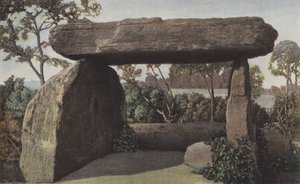 Saint-Nazaire, Dolmen omgeven door een park door French Photographer