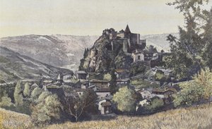 Saint-Paul-en-Cornillon, uitzicht op het gehucht Cornillon door French Photographer