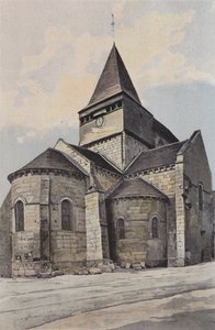 Sancergues, Kerk, Noordoostaanzicht