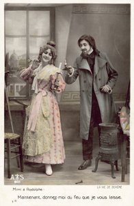 Scène uit La Vie De Boheme door French Photographer