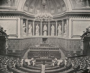 Senaatskamer, Paleis van het Luxemburg door French Photographer