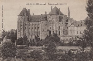 Solesmes, Sarte, Abbaye Des Benedictins door French Photographer
