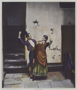 Spaanse dansers in Sevilla