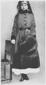 De arrestatie van Mata Hari op 13 februari 1917 door French Photographer