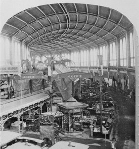 De Galerie Circulaire op de Exposition Universelle van 1867 door French Photographer