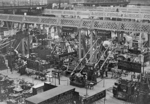 De Galerie des Machines op de Exposition Universelle van 1889
