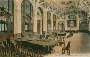 De nieuwe speelkamer in een Monte Carlo casino door French Photographer